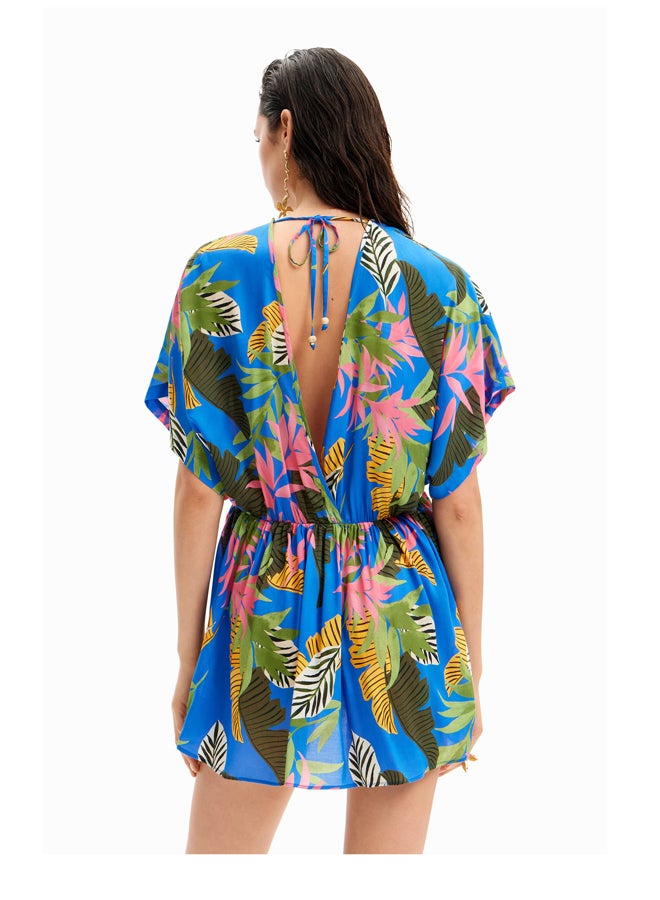 DESIGUAL فستان تونيك استوائي - Image 5