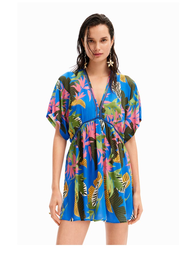 DESIGUAL فستان تونيك استوائي - Image 2