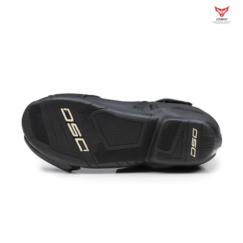 DSG Gp-1 Riding Boot- Black Racing Red (Size-11) - Image 2