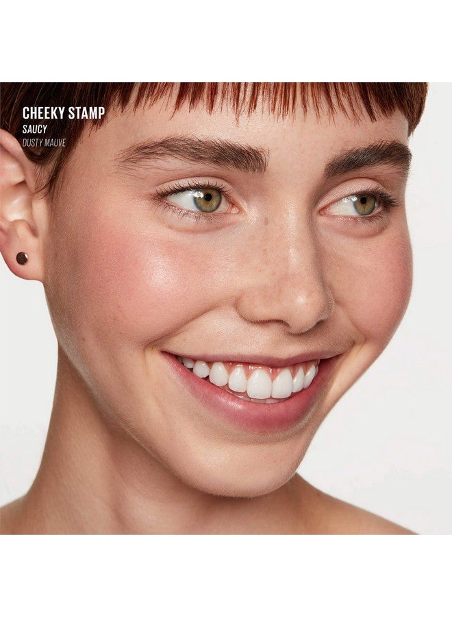 KAJA Blush Cheeky Stamp Gift 7 Shades Buildable & Blendable Shade With Heartshaped Applicator Rosy Finish 02 Saucy 0.17 Oz - Image 4