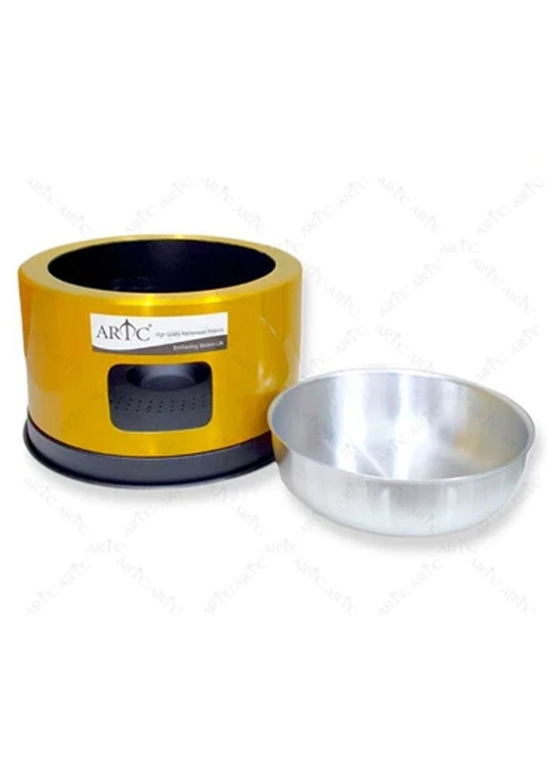 ARTC Golden Buffet Dish With Glass Lid - Image 4