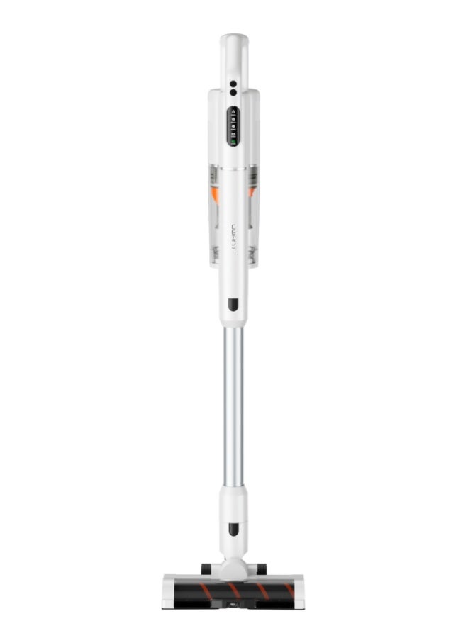 يووانت مكنسة كهربائية لاسلكية - قوة شفط باسكال، مدة تشغيل دقيقة، حاوية غبار ذاتية التفريغ، شحن تلقائي من قاعدة الشحن، مستوى ضوضاء منخفض ديسيبل، تصميم خفيف الوزن، ضمان لمدة عامين - Image 2