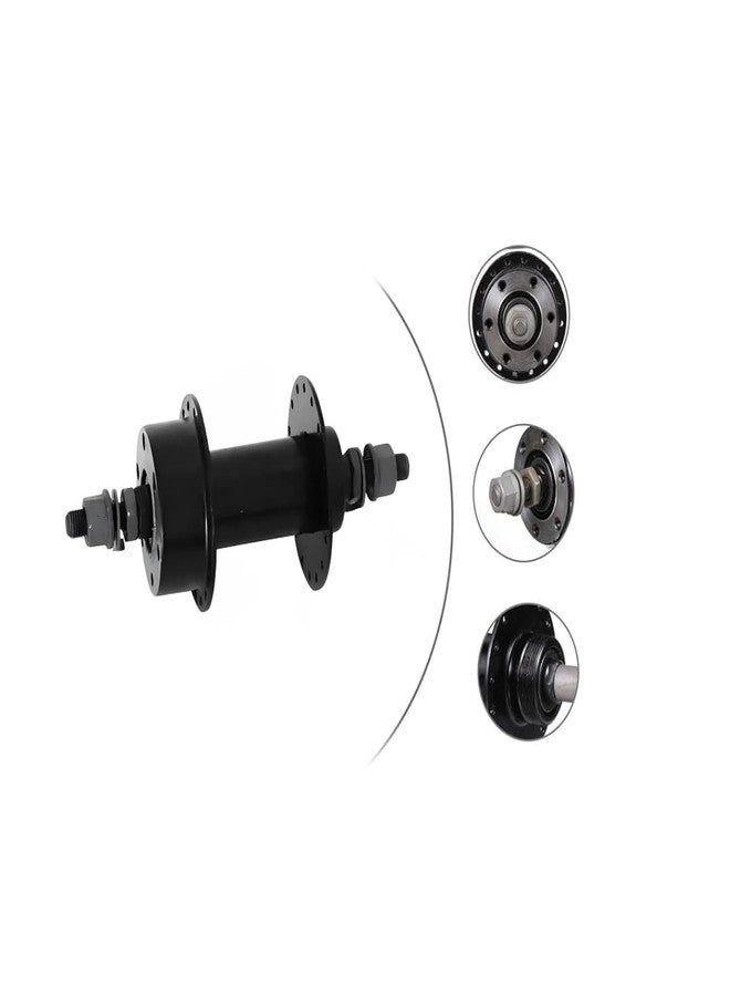 FCCRACING Front Mega Disc Hub Black Multi-Speed Bicycle Hub 36 Hole - Image 3