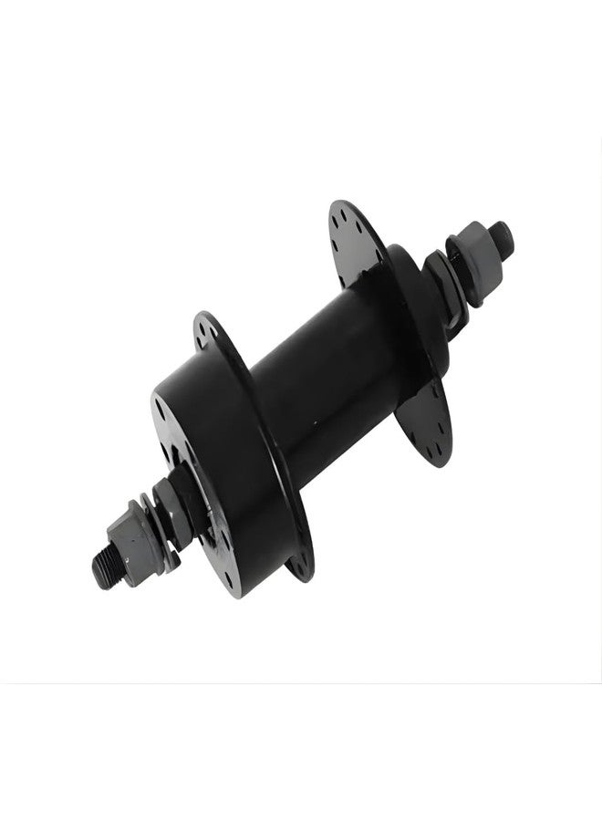 FCCRACING Front Mega Disc Hub Black Multi-Speed Bicycle Hub 36 Hole - Image 1