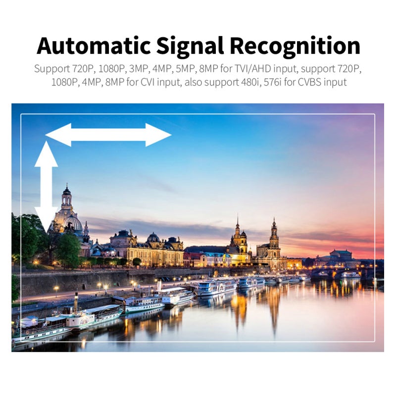 HD Converter: 4-In-1, Auto Recognition Resolution - 1080P@60Hz Output, Clear Image Quality, Video Converter For Security Monitoring, Home Monitoring, Elevator Monitoring - Image 5