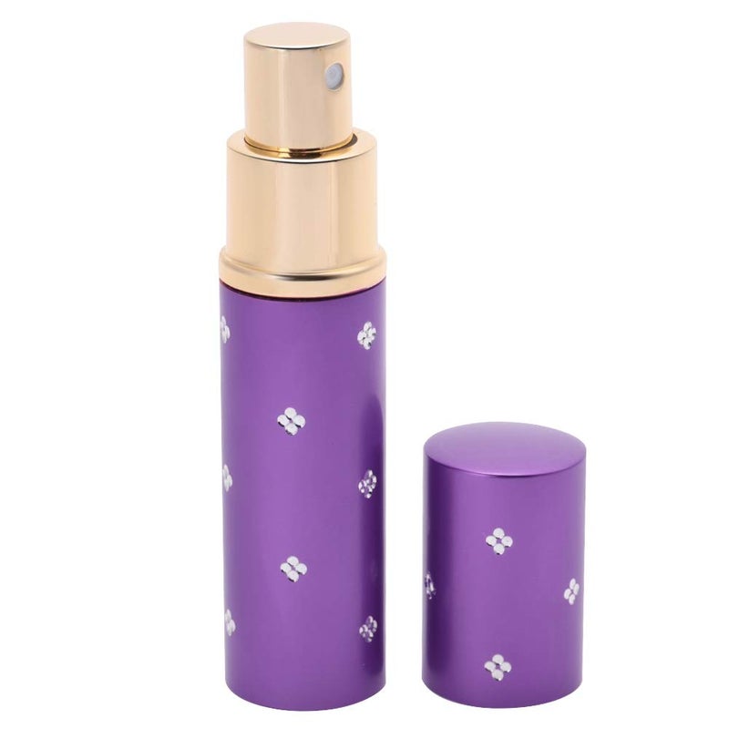 klarako Empty Perfume Bottle - Portable Perfume Bottle Empty Bottle Empty Bottle For Travel For Refillable Containers Refillable-Cosmetic-Containers Handbag (# 01) (Purple) - Image 3