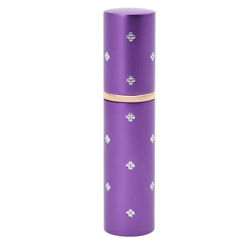 klarako Empty Perfume Bottle - Portable Perfume Bottle Empty Bottle Empty Bottle For Travel For Refillable Containers Refillable-Cosmetic-Containers Handbag (# 01) (Purple) - Image 1