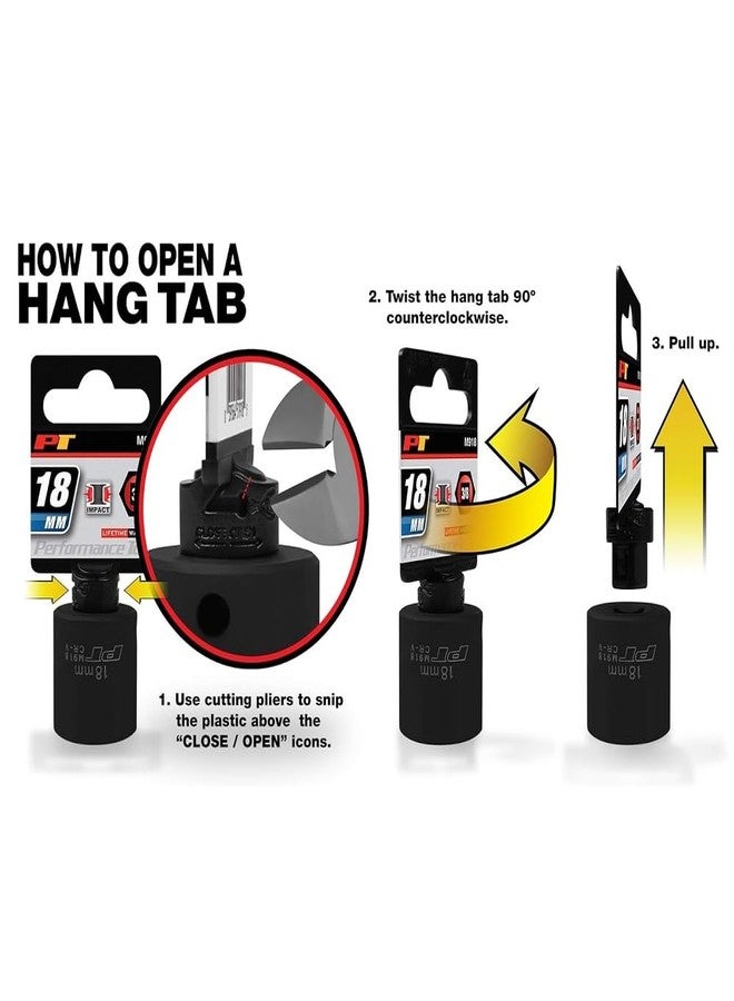 بيرفورمانس تول أداة الأداء W34566، مقبس قياسي SAE ذو 12 نقطة، مقاس 2-1/16 بوصة، محرك 3/4 بوصة - Image 5