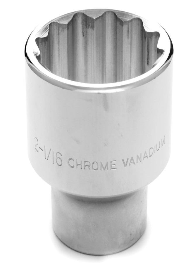 بيرفورمانس تول أداة الأداء W34566، مقبس قياسي SAE ذو 12 نقطة، مقاس 2-1/16 بوصة، محرك 3/4 بوصة - Image 3