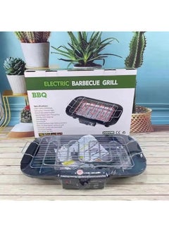 BBQ Electric Barbecue Grill Smokeless Indoor/Outdoor Portable Kitchen BBQ Grill 2000W with Adjustable Temperature Control, Removable Water Filled Drip Tray Electric Grill  - Image 3