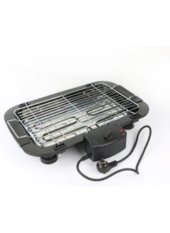 BBQ Electric Barbecue Grill Smokeless Indoor/Outdoor Portable Kitchen BBQ Grill 2000W with Adjustable Temperature Control, Removable Water Filled Drip Tray Electric Grill  - Image 5