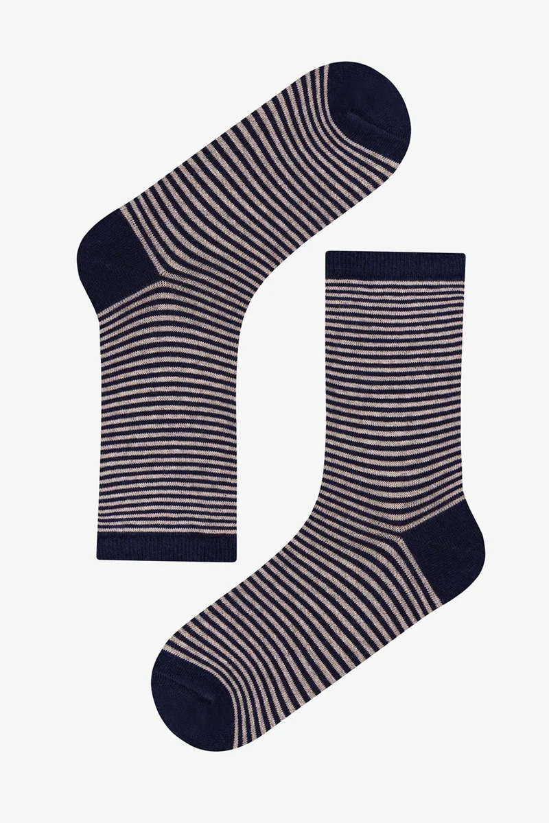 Penti PENTI Rose Heart Bear Cotton Pair Crew Socks