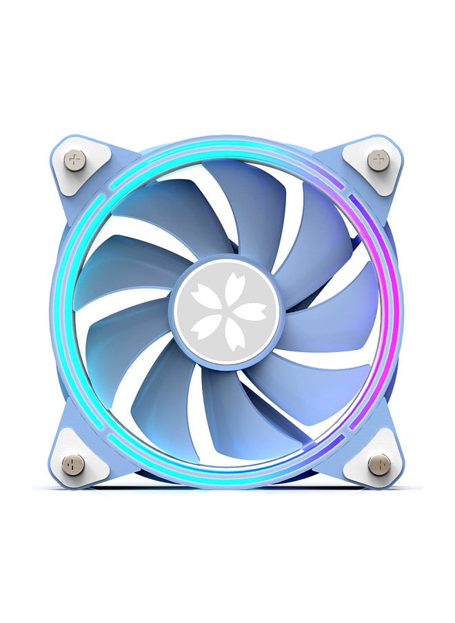 yeston Computer Case Radiator 12cm Cooling Fan Hydraulic 4Pin Fan Plug 1800RPM Fan Speed Support ARGB Motherboard Synchronization  - Image 1