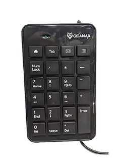 Gigamax Wired Usb Number Pad Numerical Keyboard (23 Keys, Black)  - Image 2