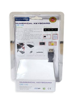 Gigamax Wired Usb Number Pad Numerical Keyboard (23 Keys, Black)  - Image 3