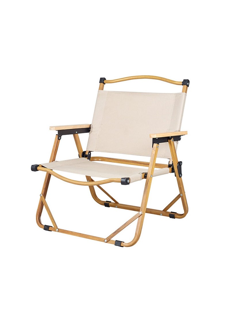 Arabest Lightweight Camping Chairs | Portable Folding Chair | Beach Chairs | Stylish Design with Wood Handles | Heavy Duty 220 lbs | Ultralight 5 lbs | Picnic, Concerts, BBQ - Image 1