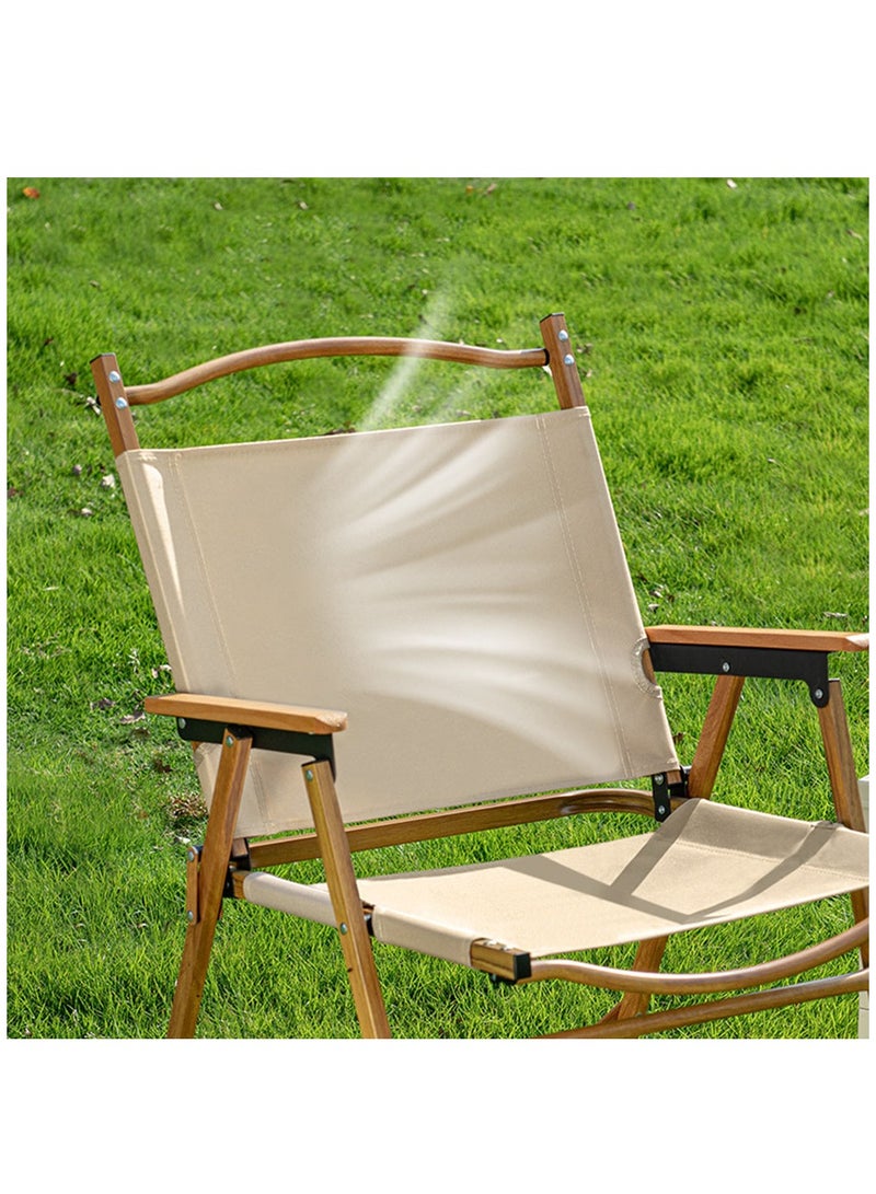 Arabest Lightweight Camping Chairs | Portable Folding Chair | Beach Chairs | Stylish Design with Wood Handles | Heavy Duty 220 lbs | Ultralight 5 lbs | Picnic, Concerts, BBQ - Image 4