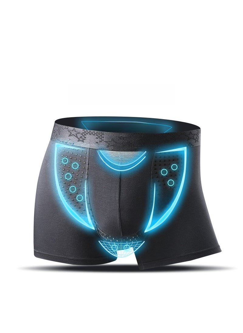 Generic - Mens Scrotal Support Ice Silk Underwear Sapphire Blue - Image 1