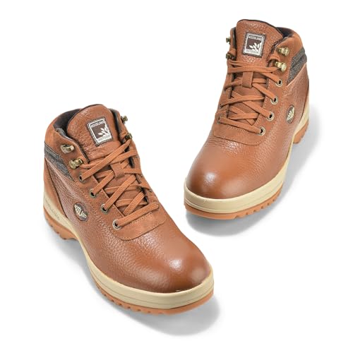 Woodland Mens Boots, Tan, 5 UK - Image 5
