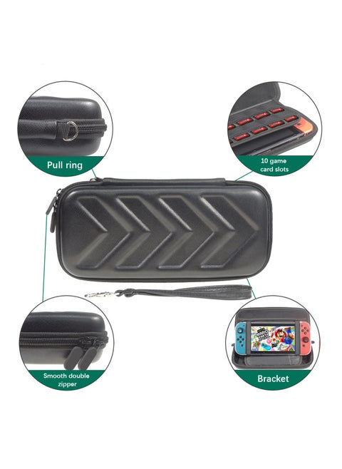 Listing For Switch Game Console Storage Bag Switch Bracket Storage Box OLED Bag-Product Color:Black