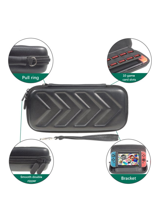 Listing For Switch Game Console Storage Bag Switch Bracket Storage Box OLED Bag-Product Color:Black