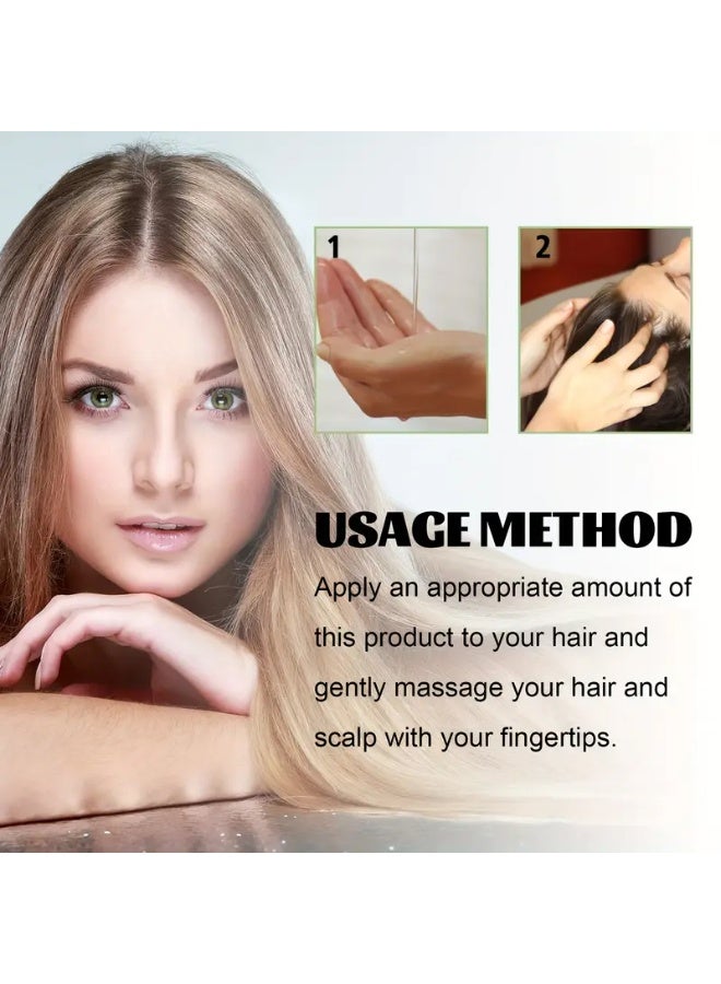 OUHOE زيت OUHOE Adivasi للشعر – زيت عشبي عضوي لفروة رأس صحية ونمو الشعر - Image 2