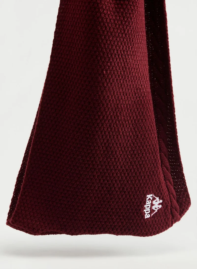 Kappa Logo Knitted Scarf