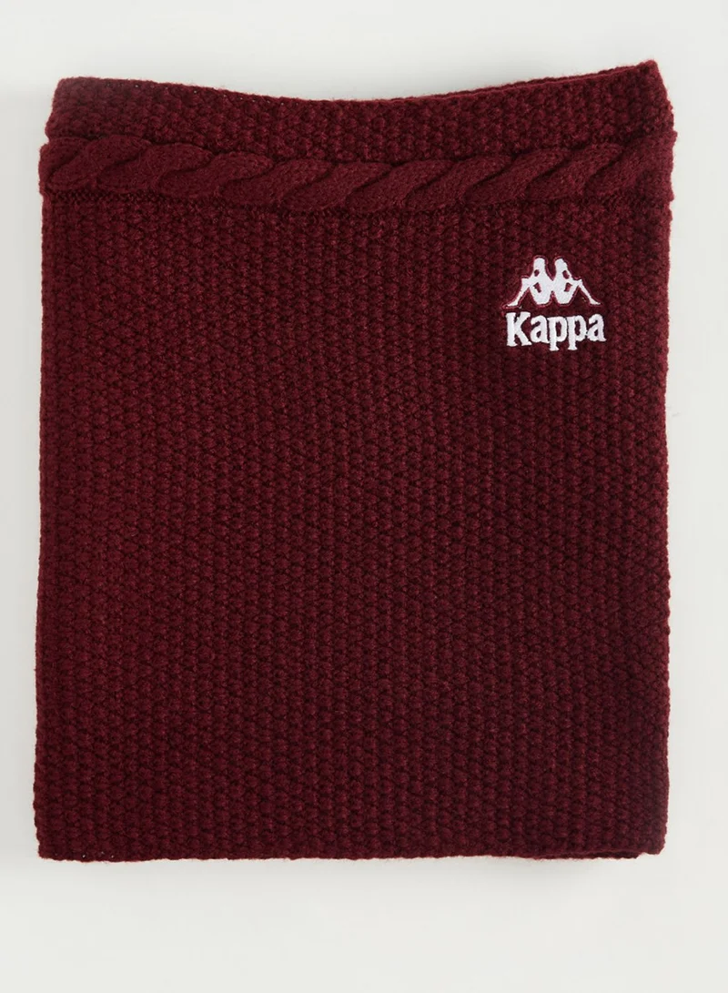 Kappa Logo Knitted Scarf