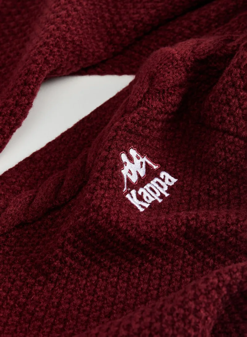 Kappa Logo Knitted Scarf