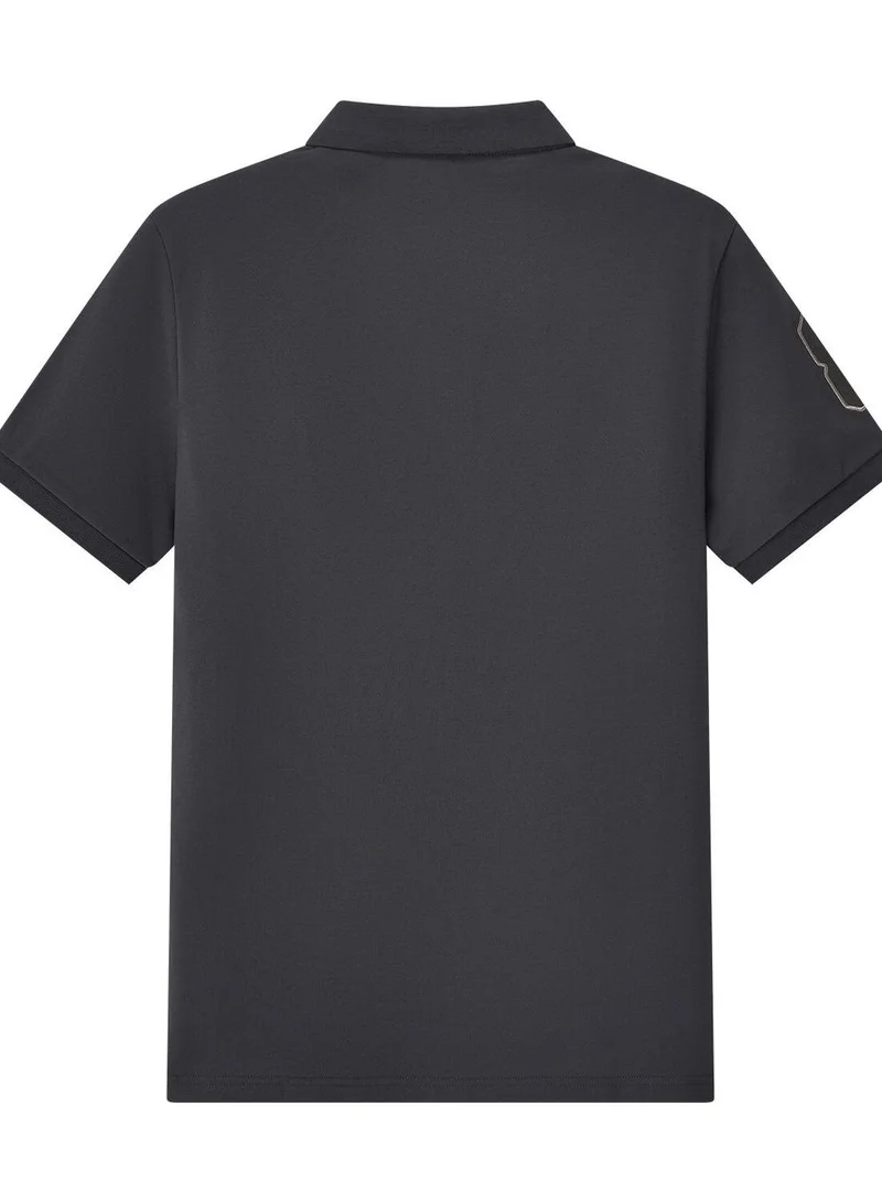 GIORDANO  Men's 3D Lion Polo: Slim Fit, Bold Embroidery, Premium Pique for Men | Best Price UAE