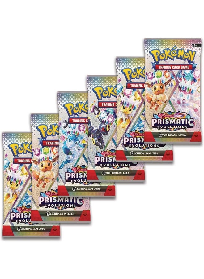 Pokemon Pokémon TCG Scarlet & Violet—Prismatic Evolutions Booster Pack, 10 Trading Cards, Random Assorted Pack Artwork, Collectible Card Game Expansion - Image 1