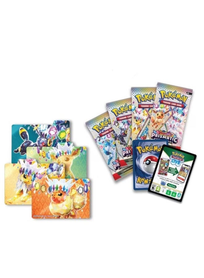 Pokemon Pokémon TCG Scarlet & Violet—Prismatic Evolutions Booster Pack, 10 Trading Cards, Random Assorted Pack Artwork, Collectible Card Game Expansion - Image 2