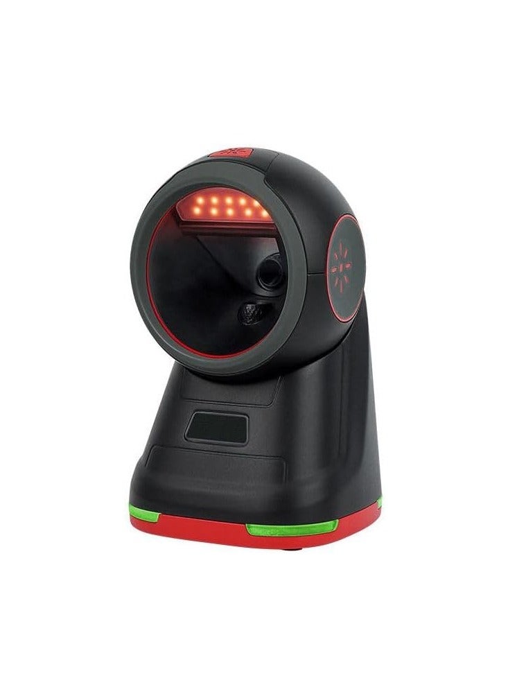 Generic ICE Zipscan Barcode Scanner IS-8608, Black, Plug-in USB, Megapixel Scanning, Adjustable Window, Professional Technology, 