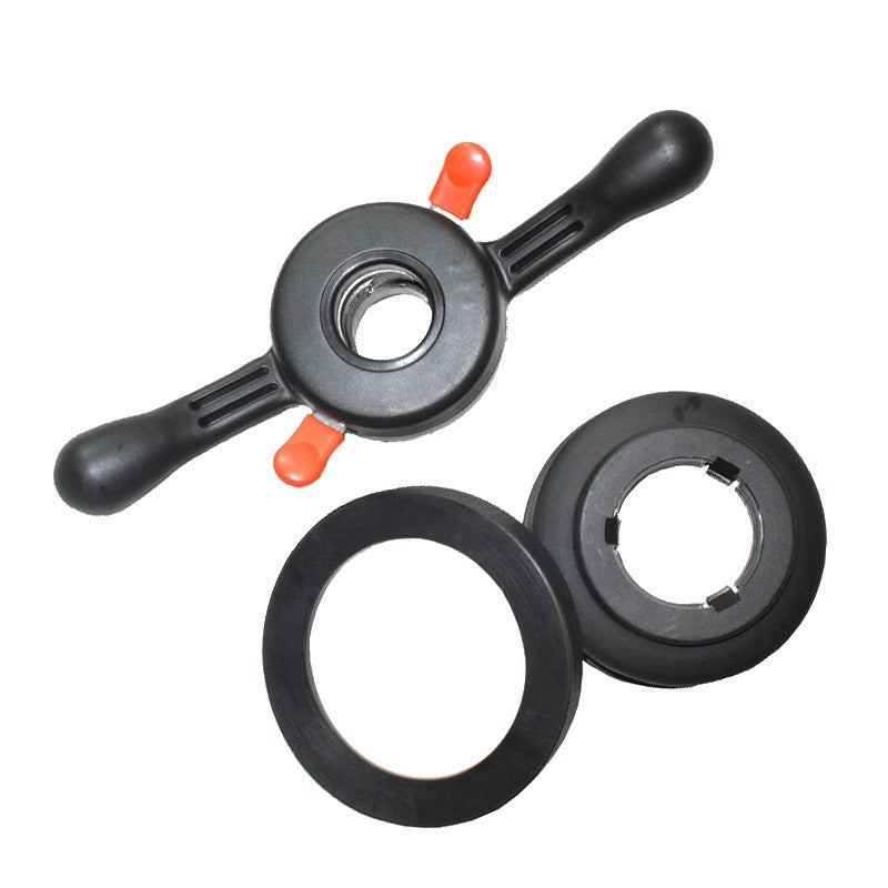 Supply balancing machine accessories quick locking nut mechanical handle tire fixture tire opening and closing movable handle(36*3 size with bowl) - Image 4