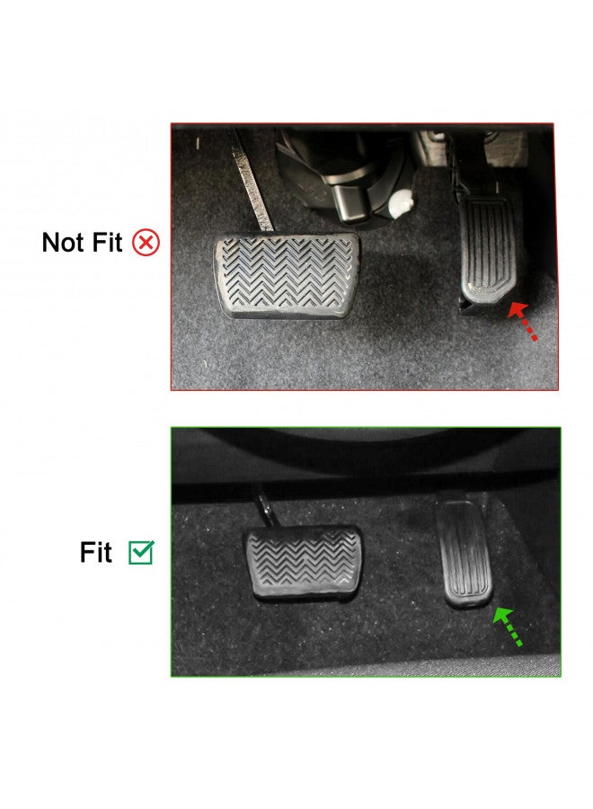 CKE CKE Compatible with Toyota Corolla 2019-2024 2025 for Corolla Cross 2022-2024 2025 Anti-Slip Car Foot Pedal Covers Brake and Gas Pedal Pads -Silver - Image 2
