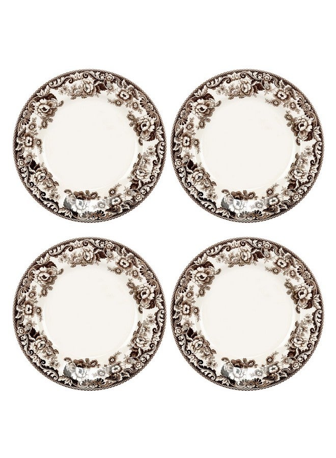 Spode Delamere Dinner Plate, Set of 4, 10.5” | Perfect for Thanksgiving and Other Special Occasions | Made in England from Fine Earthenware | Microwave and Dishwasher Safe - Image 1