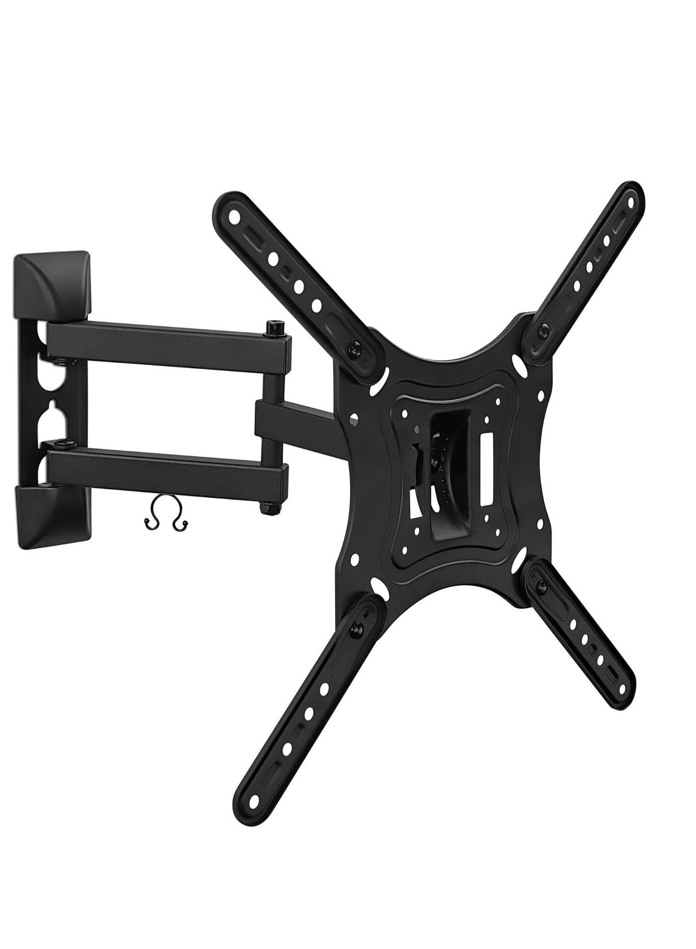 Full Motion TV Wall Mount Bracket for 32–55 Inch LCD, LED, OLED Screens – Heavy-Duty Swivel & Tilt Articulating Arm – VESA Compatible Mounting up to 400x400mm – 30kg Load Capacity – Space-Saving, Multi-Angle Viewing TV Wall Solution