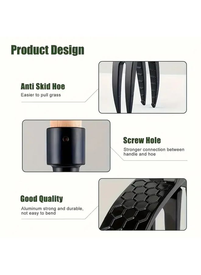 1pcs Weeder Manual Lawn Mower Heavy Duty Upright Standing Grass Root Removal - Image 2