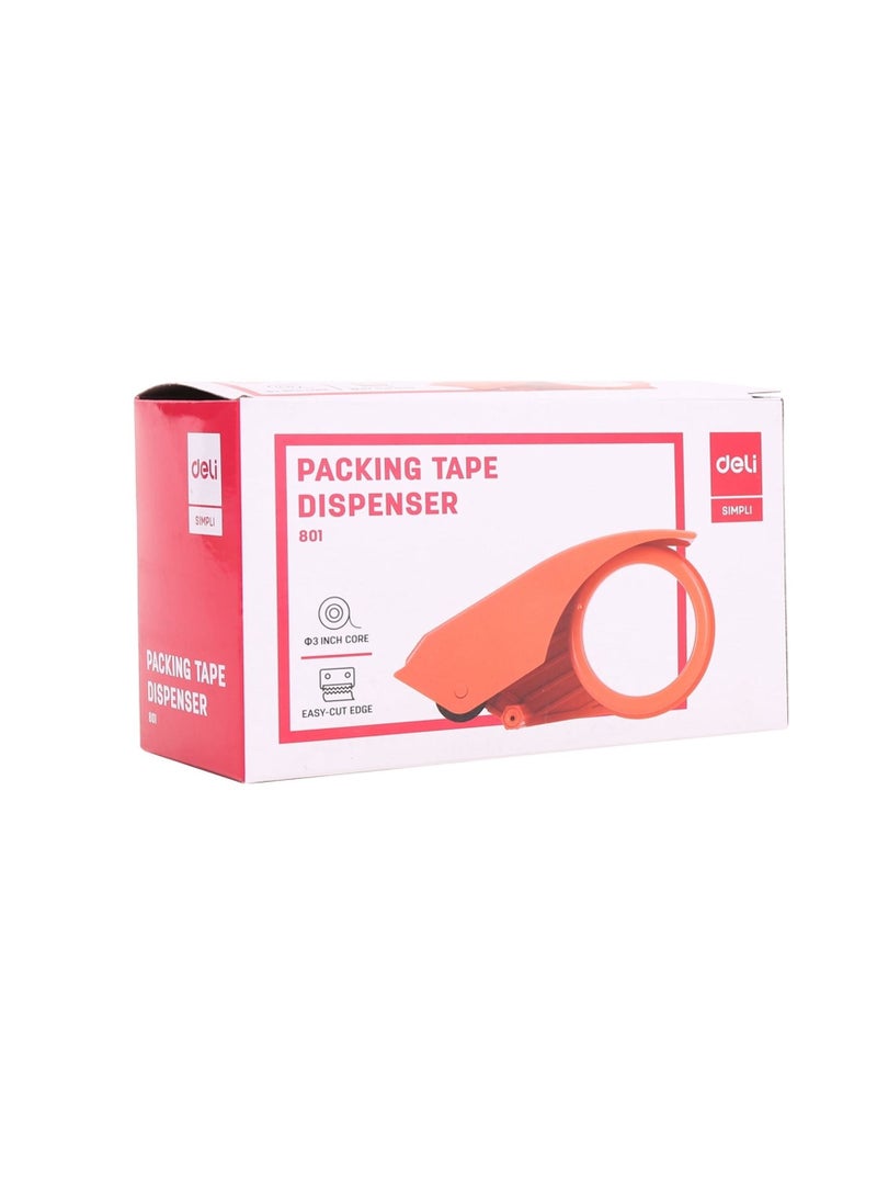 Deli 6-Piece Brown Packing Tape With Dispenser - Image 2