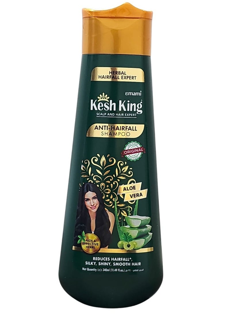 emami Anti Hair Fall Shampoo Aloe Vera 340ml 