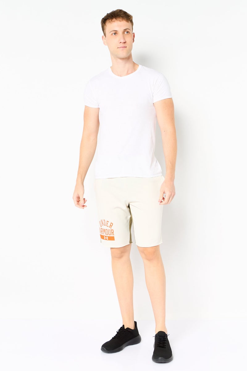 UNDER ARMOUR Men Fitted Rival Terry Outdoor Shorts, Multicolor - Image 2