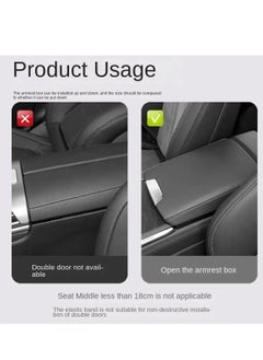 AGC Armrest Cushion with Cup Holder and Side Pouch Premium PU Leather High Elastic Sponge Easy Installation Skin Friendly Comfortable Car Armrest Support for All Vehicles - AR-1013 - pzsku/Z208352C4C21F38496809Z/45/1741433998/c9a46d87-cd47-4d4b-8b59-0eb6c0b9a6c7