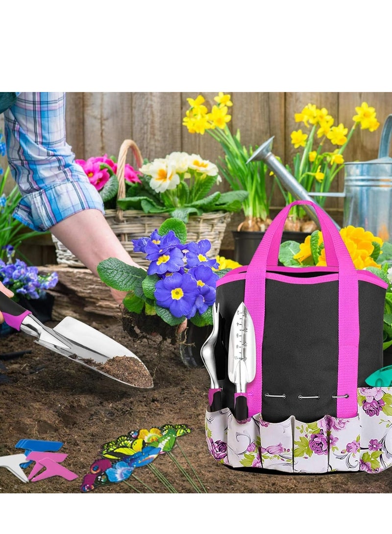 MIXDE Gardening Tools Set of 83,Ergonomic Garden Tool Set,Succulent Tools Set Included, Heavy Duty Aluminum Gardening Tools for Gardening,Durable Gardening Supplies Kit - Image 5