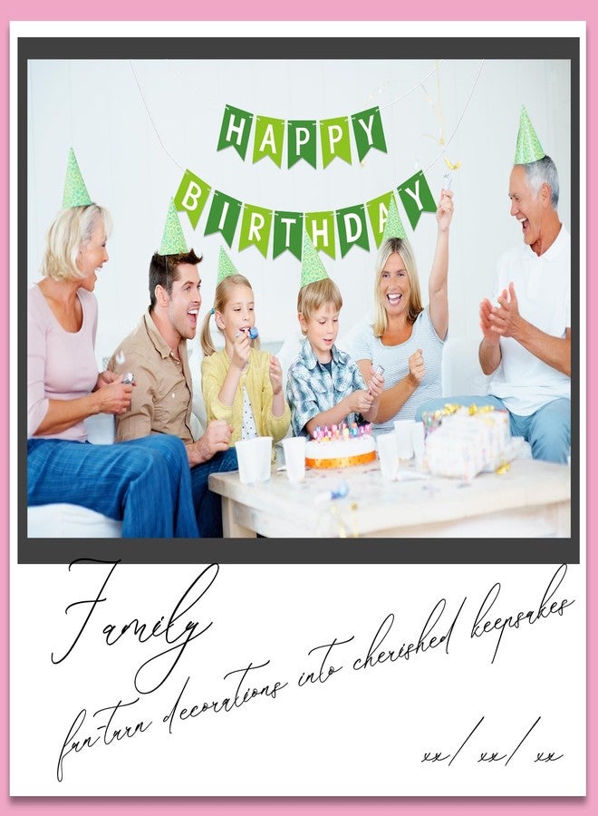 لافتة عيد ميلاد سعيد من أويليز، لافتة عيد ميلاد سعيد خضراء، زينة عيد ميلاد لحفلة عيد ميلاد، خلفية جدارية، لافتة عيد ميلاد خضراء للرجال والنساء، لوازم حفلات - Image 4