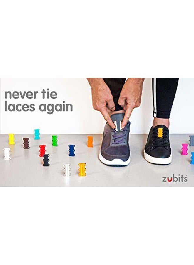ZUBITS Magnetic Shoe Closures Unisex 'Never Tie Laces Again' - Sizes 1, 2 & 3 in 12 ! ORIGINAL 2.0! - Image 2