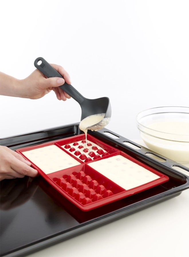 شاربدو قالب وافل أحمر - Image 4