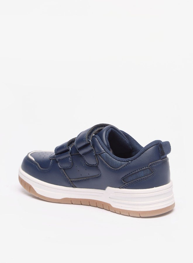 LBL by Shoexpress Boys Panelled Sneakers with Hook and Loop Closure  - Image 2