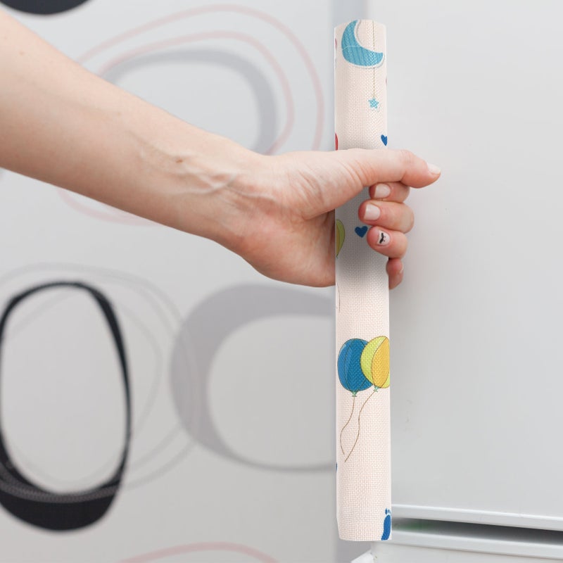 4pcs Balloon Refrigerator Door Handle Covers Kitchen Fridge Door Protectors - Image 1