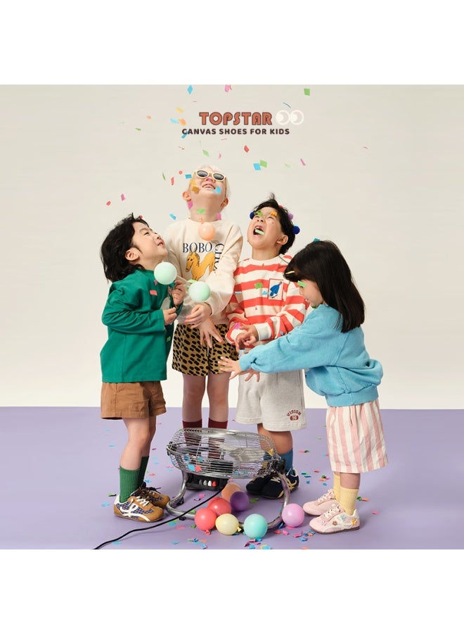 Topstar Kids Running Shoes Spring New Girls Casual German Training Shoes Boys Retro Outdoor Sneakers Pink Size 31 - Image 2