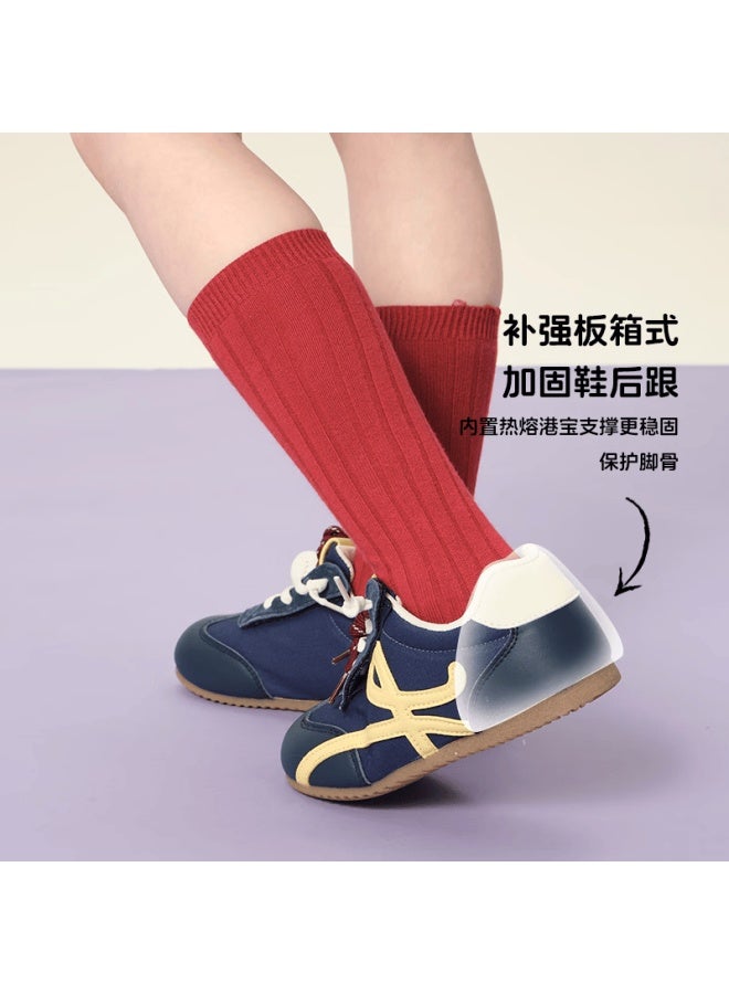 Topstar Kids Running Shoes Spring New Girls Casual German Training Shoes Boys Retro Outdoor Sneakers Pink Size 31 - Image 1